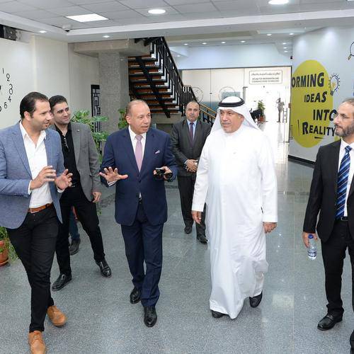 "انطلاق" الذراع التكنولوجي لجامعة المنصورة تستعرض إنجازاتها أمام وفد جامعة الملك فيصل